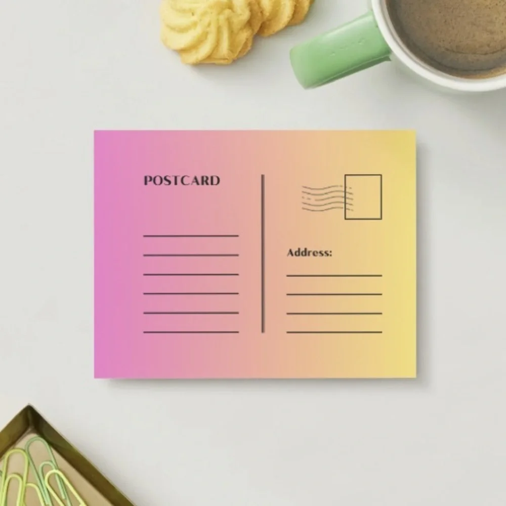 Set of 10 Thank You Post Cards